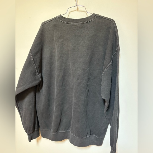 NWOT Urban Outfitters Johnny Cash Overdyed Graphic Pullover Sweatshirt One Size - Picture 9 of 11